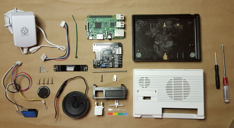 Illustration for article titled Genius Converts an '80s Intercom Into a Google Home With Raspberry Pi